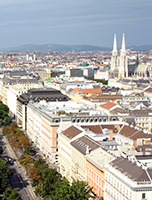 Blick auf Wien