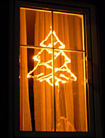 Weihnachtliches Fensterbild