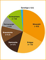 Primärenergieverbrauch 2012