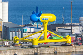 Unterwasser-Turbine Sabella D10 