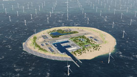 Künstliche Insel