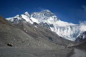Rongbuk-Gletscher