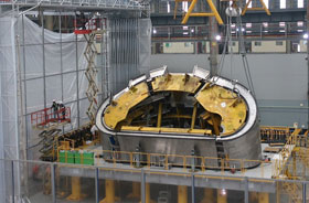 Sektor des Plasmagefäßes