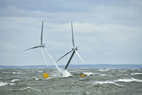Schwimmende Windanlage Nezzy2